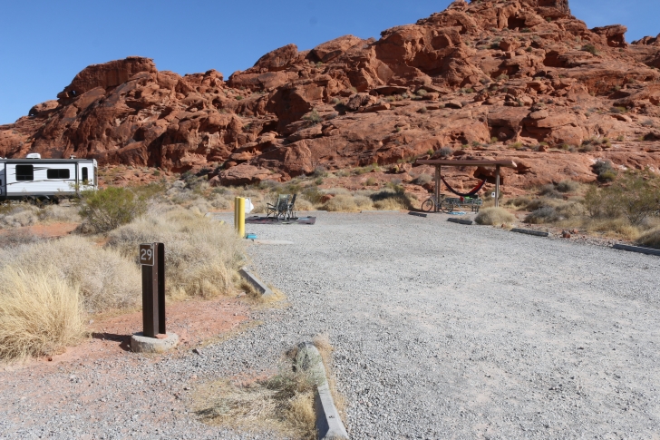A guide to camping at Atlatl Campground in the Valley of Fire State Park - Nevada.
